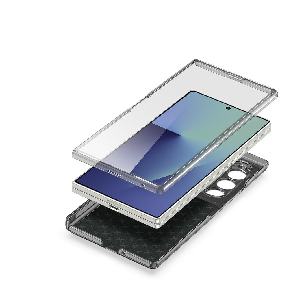 Dux Ducis Stex Case for Samsung Galaxy Z Fold 7 with 360° Stand - Black_8