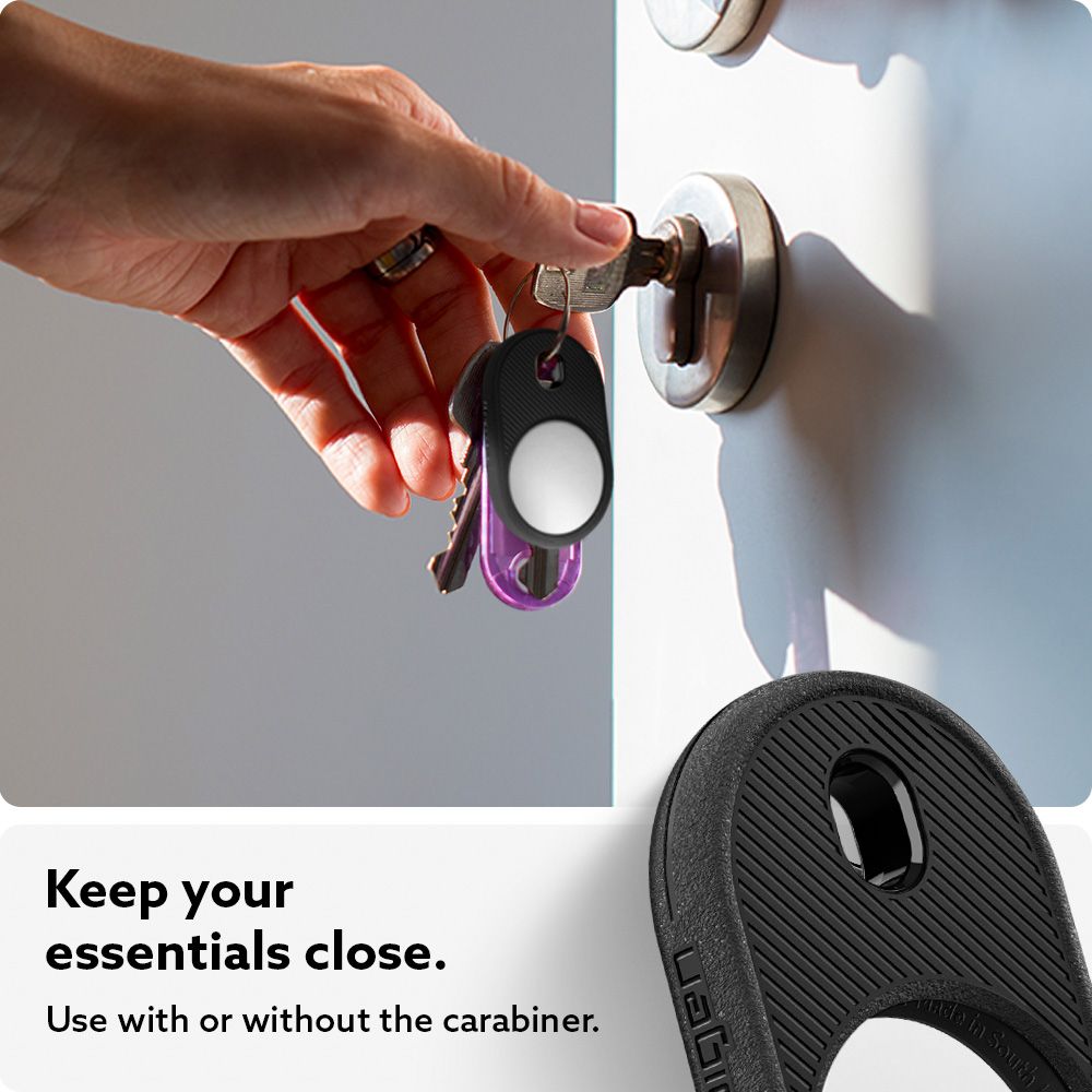 Spigen Vault Case for Apple AirTag - Matte Black_3