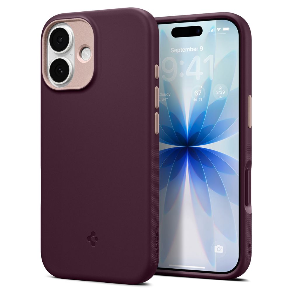 Spigen Nano Pop Mag MagSafe case for iPhone 17 - burgundy_1