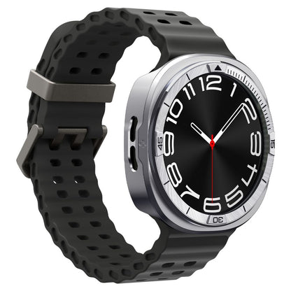 Spigen Bezel Tune Pro Pilot Cover for Samsung Galaxy Watch 8 44mm - Silver_6