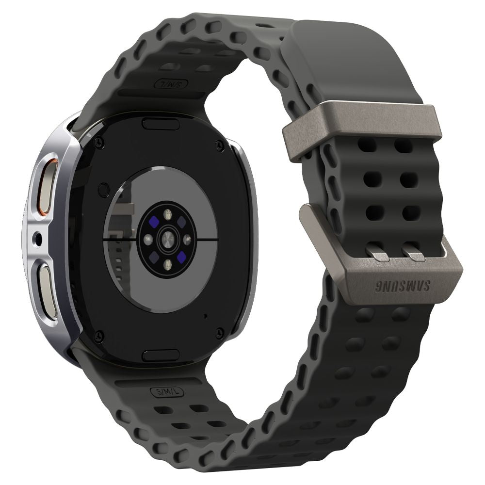 Spigen Bezel Tune Pro Pilot Cover for Samsung Galaxy Watch 8 44mm - Silver_7