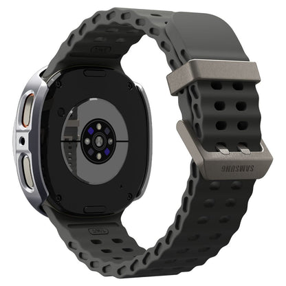 Spigen Bezel Tune Pro Pilot Cover for Samsung Galaxy Watch 8 44mm - Silver_7