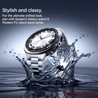 Spigen Bezel Tune Pro Diver Cover for Samsung Galaxy Watch 8 44mm - Black_13