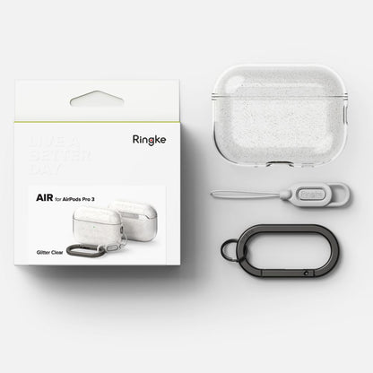 Ringke Air Case for AirPods Pro 3 - Clear Glitter_4