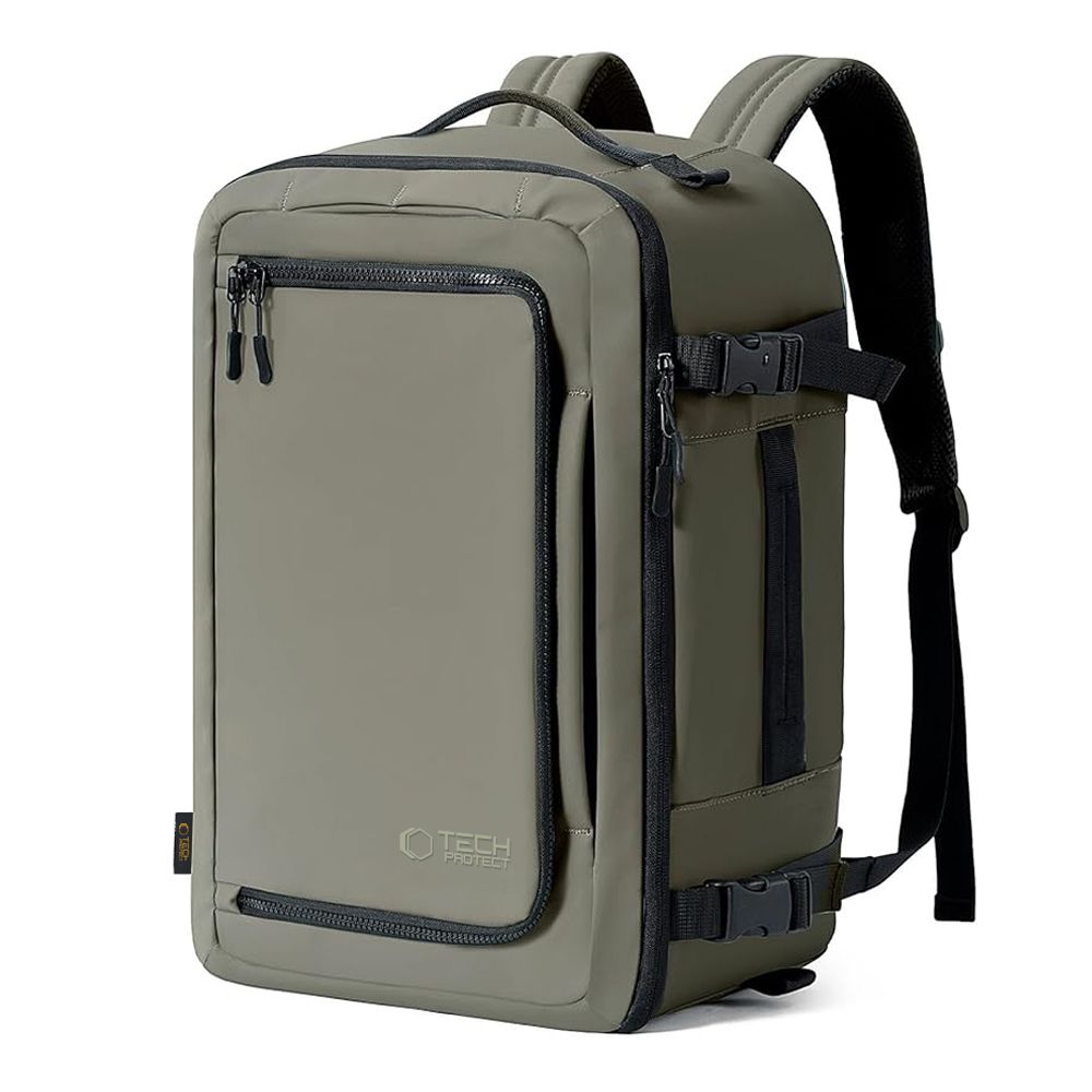 Tech-Protect Defender S50 Backpack for Ryanair &amp; Wizzar, 20L Laptop - Olive_0