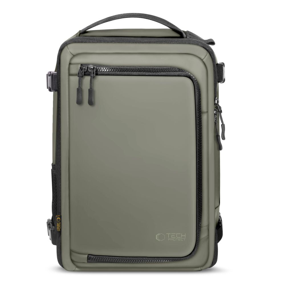 Tech-Protect Defender S50 Backpack for Ryanair &amp; Wizzar, 20L Laptop - Olive_1