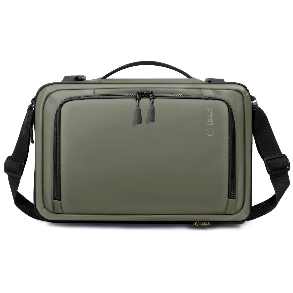 Tech-Protect Defender S50 Backpack for Ryanair &amp; Wizzar, 20L Laptop - Olive_2