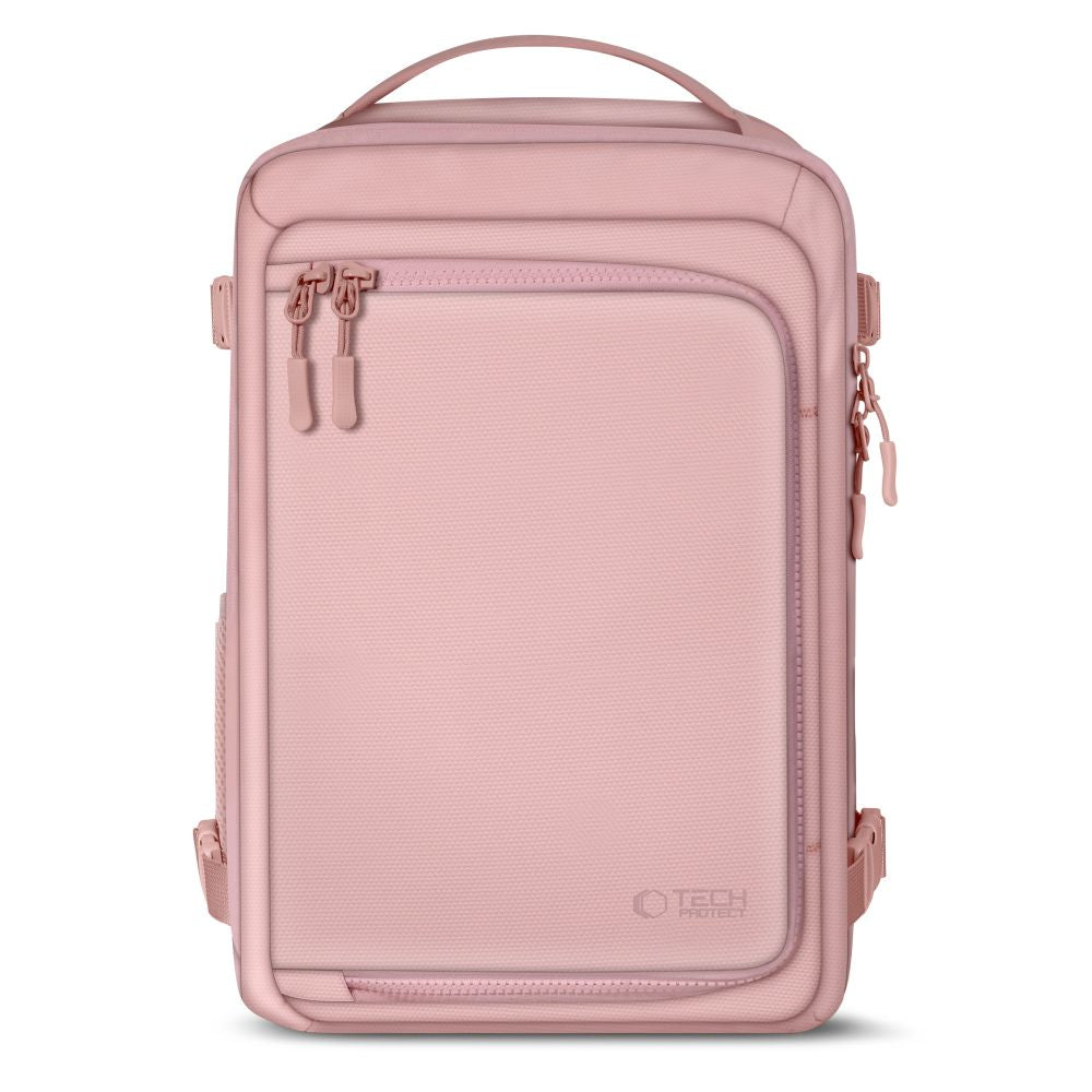 Tech-Protect Defender S50 Backpack for Ryanair &amp; Wizzar, 20L Laptop - Pink_1