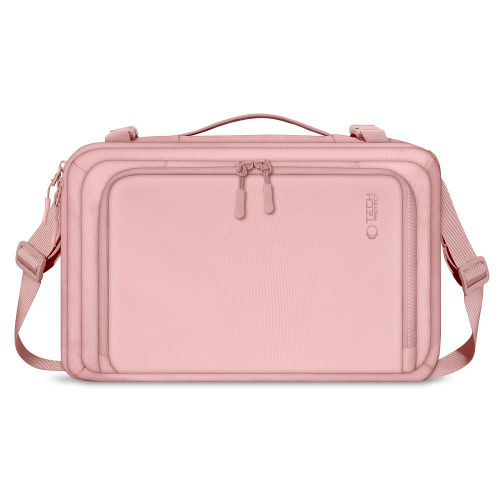 Tech-Protect Defender S50 Backpack for Ryanair &amp; Wizzar, 20L Laptop - Pink_2