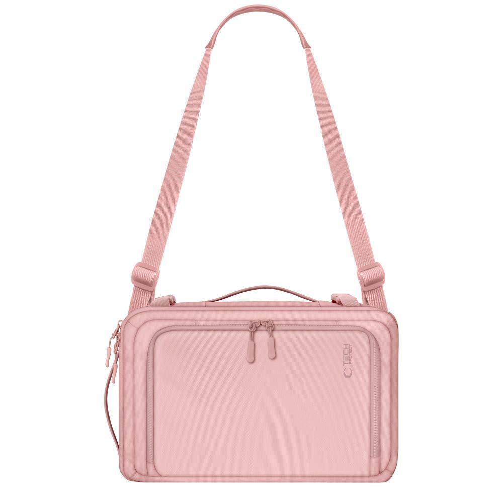 Tech-Protect Defender S50 Backpack for Ryanair &amp; Wizzar, 20L Laptop - Pink_3