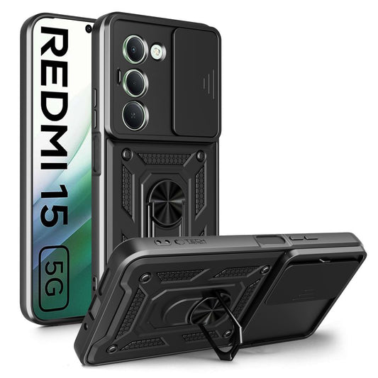 Tech-Protect CamShield Pro Case for Xiaomi Redmi 15 4G / 5G - Black_0