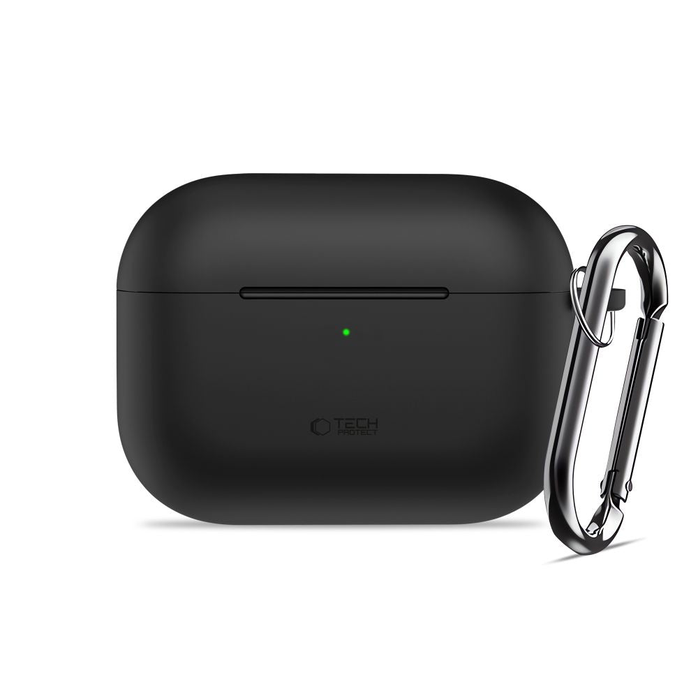 Tech-Protect Silicone Hook Case for AirPods Pro 3 - Black_1