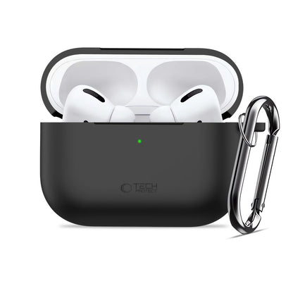 Tech-Protect Silicone Hook Case for AirPods Pro 3 - Black_2