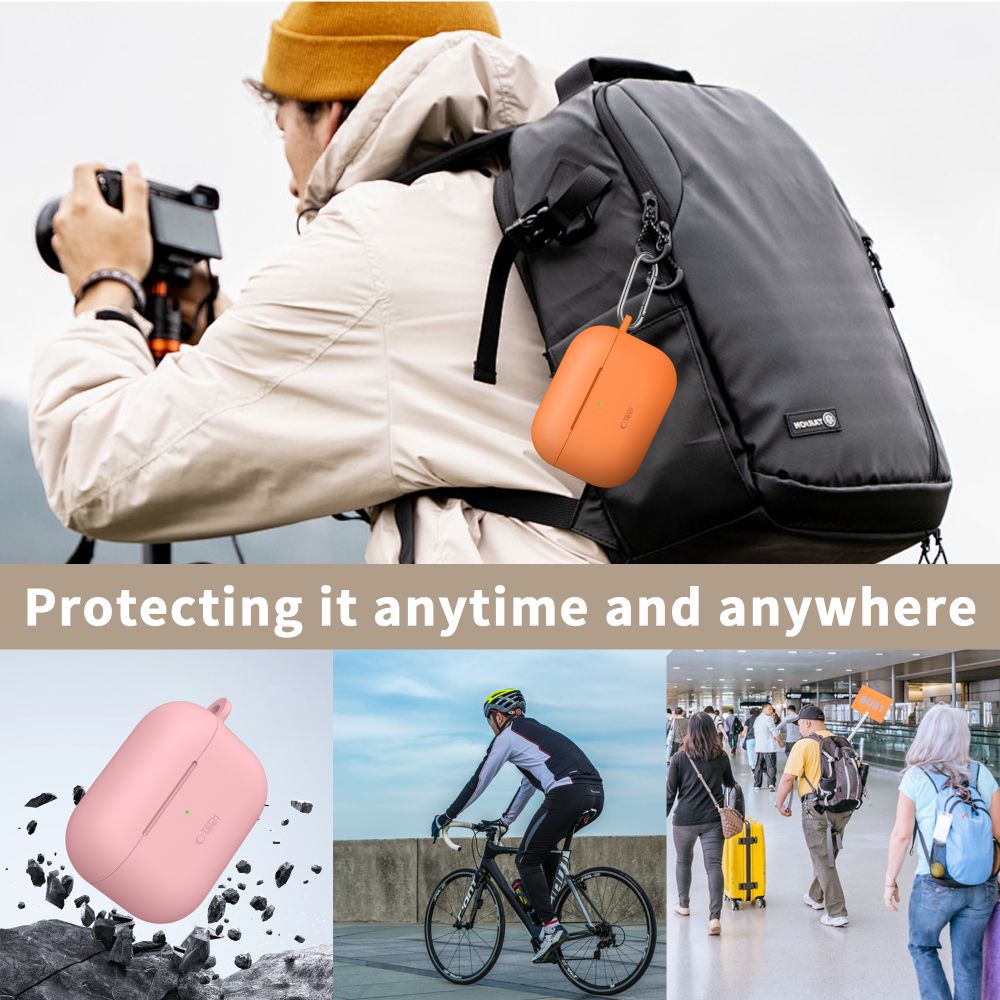 Tech-Protect Silicone Hook Case for AirPods Pro 3 - Black_7