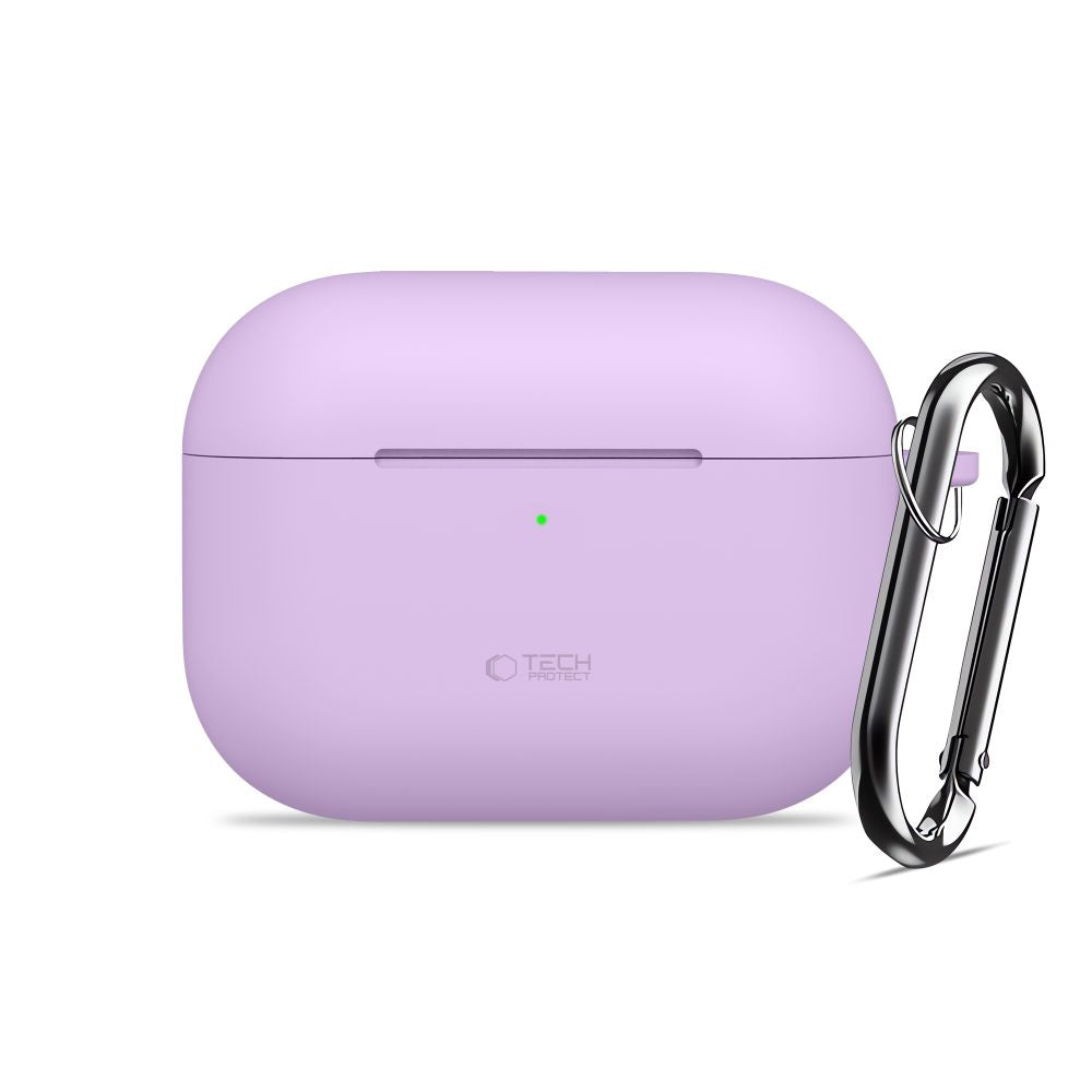 Tech-Protect Silicone Hook Case for AirPods Pro - Purple_1
