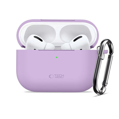 Tech-Protect Silicone Hook Case for AirPods Pro - Purple_2