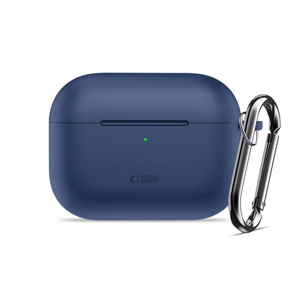 Tech-Protect Silicone Hook Case for AirPods Pro - Navy Blue_1