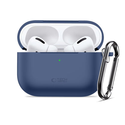Tech-Protect Silicone Hook Case for AirPods Pro - Navy Blue_2