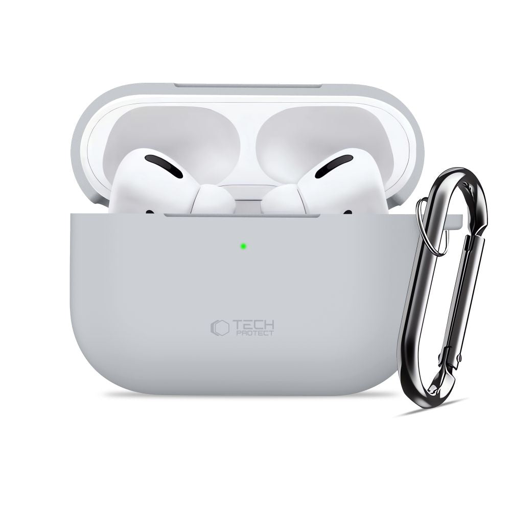 Tech-Protect Silicone Hook Case for AirPods Pro - Gray_2