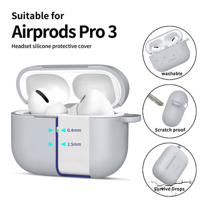Tech-Protect Silicone Hook Case for AirPods Pro - Gray_3