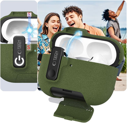 Tech-Protect Slim Hook Case for AirPods Pro 3 - Green_8