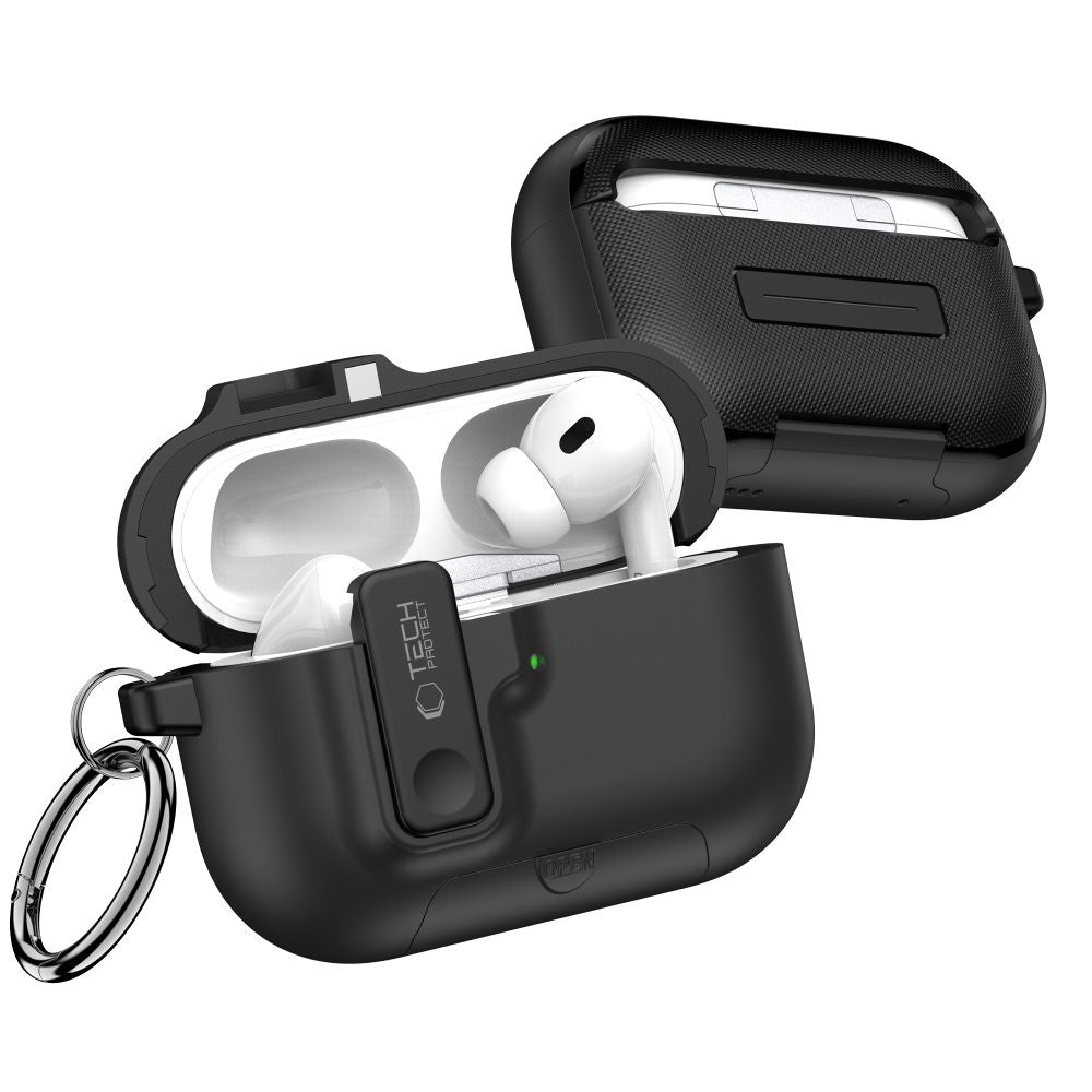 Tech-Protect Slim Hook Case for AirPods Pro 3 - Black_2