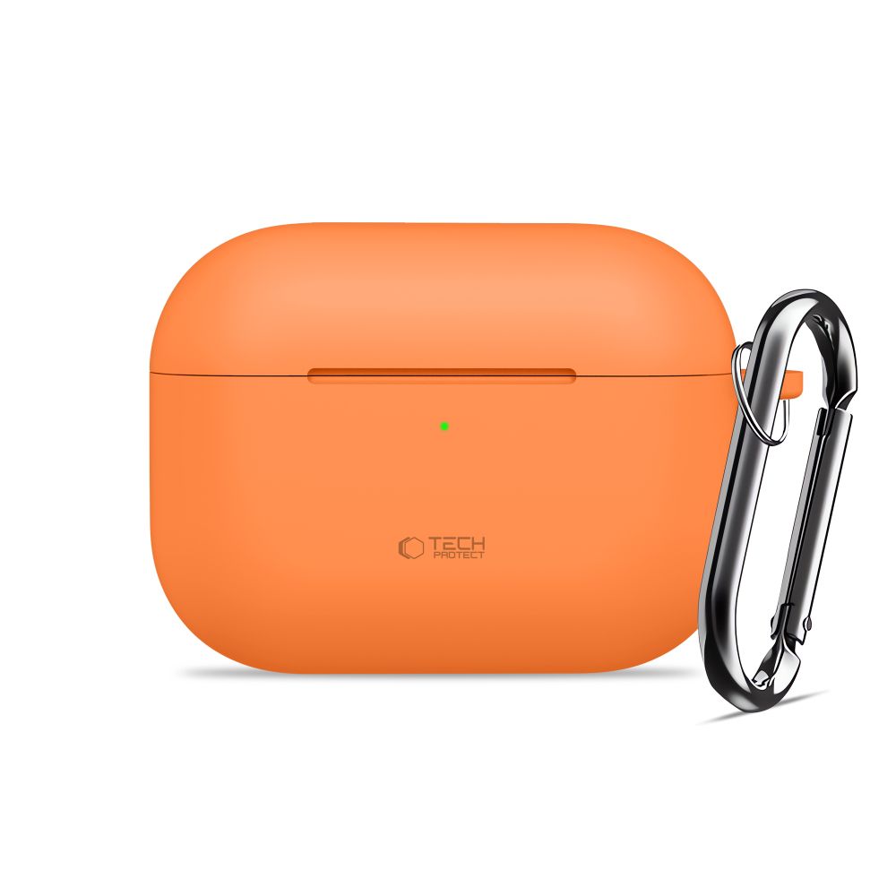 Tech-Protect Silicone Hook case for AirPods Pro - orange_1