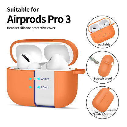 Tech-Protect Silicone Hook case for AirPods Pro - orange_3
