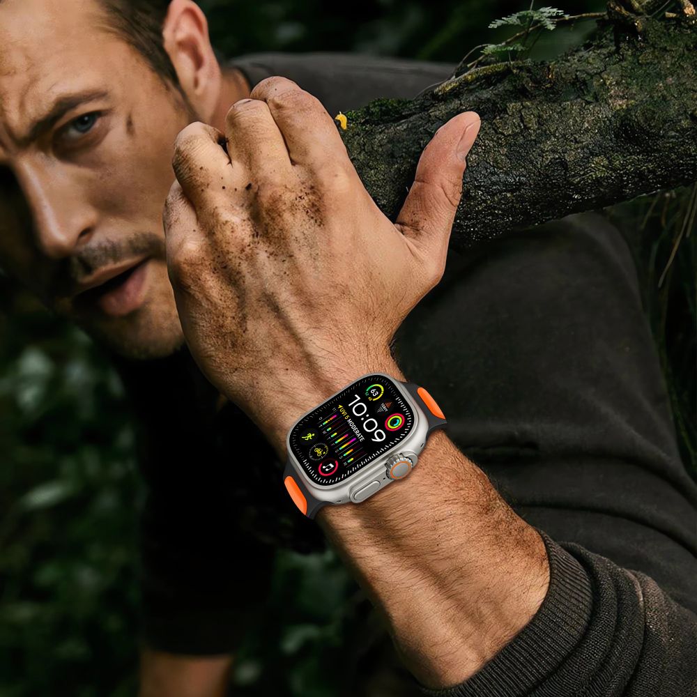 Tech-Protect IconBand Line Strap for Apple Watch 44 / 45 / 46 / 49 mm - Black_7