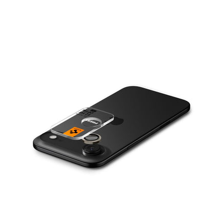 Spigen Optik Pro GLAS.TR ”EZ FIT” Camera Cover 2-pack for iPhone Air - Gold_4