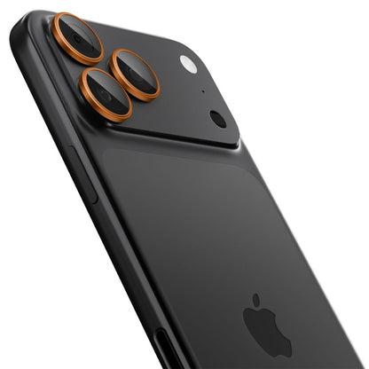 Camera Lens Protector Spigen GlastR EZ FIT Optik Pro for Apple iPhone 17 Pro Max / 17 Pro, 2-Pack, Orange AGL10123_2