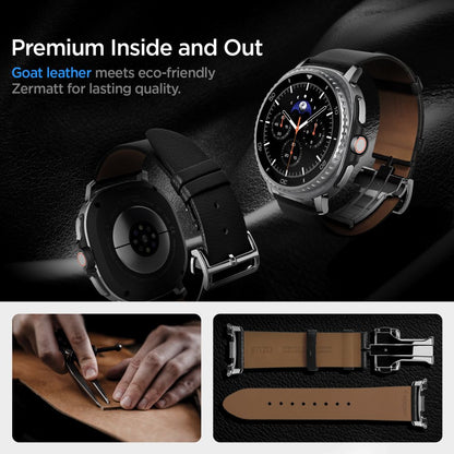 Spigen Enzo Strap for Samsung Galaxy Watch 40/44/46 mm - Black_6