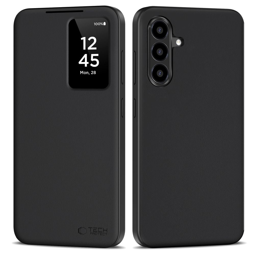 Tech-Protect Smart Wallet Case for Samsung Galaxy A26 5G / A17 4G / 5G - Matte Black_0