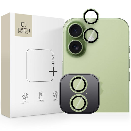 Tech-Protect Camring Fit+ Camera Cover for iPhone 17 - Green_0