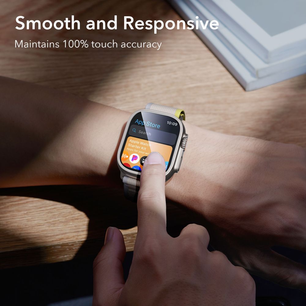 ESR Armorite 2-pack Tempered Glass for Apple Watch Ultra 49mm - Titanium_7