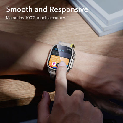 ESR Armorite 2-pack Tempered Glass for Apple Watch Ultra 49mm - Titanium_7