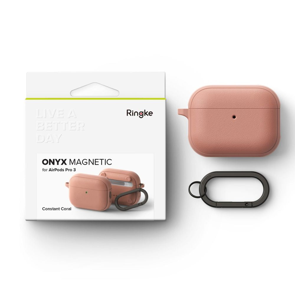 Ringke Onyx Magnetic MagSafe Case for AirPods Pro 3 - Pink_6
