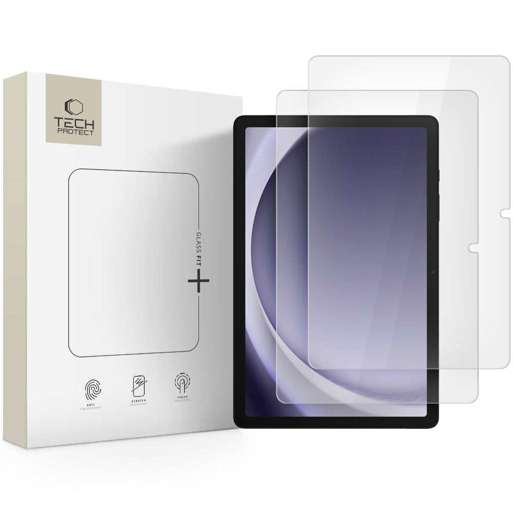 Tech-Protect Glass Fit+ 2-pack tempered glass for Samsung Galaxy Tab A9+ / A11+ Plus 11.0 - transparent_0