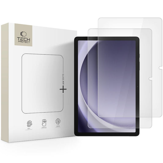 Tech-Protect Glass Fit+ 2-pack tempered glass for Samsung Galaxy Tab A9+ / A11+ Plus 11.0 - transparent_0