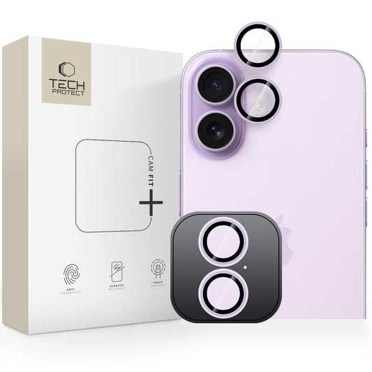 Tech-Protect Camring Fit+ Camera Cover for iPhone 17 - Purple_0