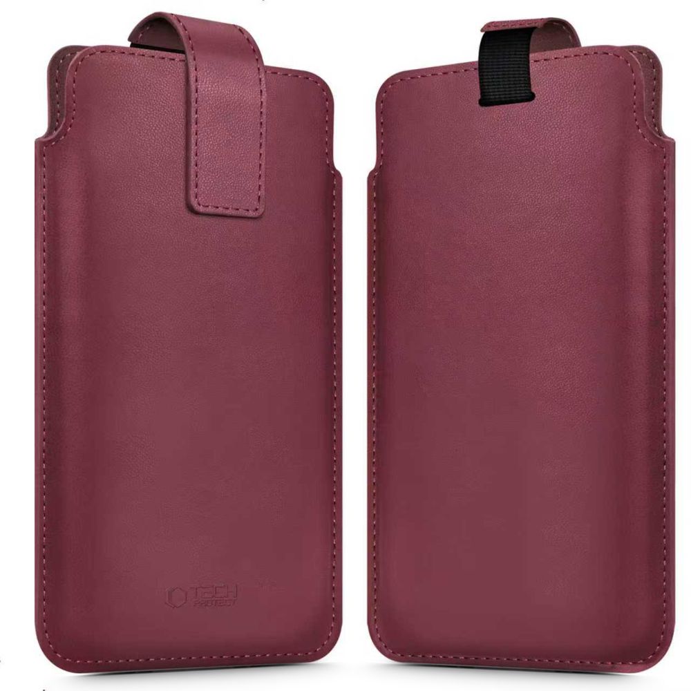 Tech-Protect SM65 case for 6.0-6.9" smartphones - burgundy_0
