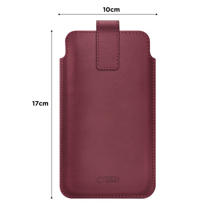 Tech-Protect SM65 case for 6.0-6.9" smartphones - burgundy_1