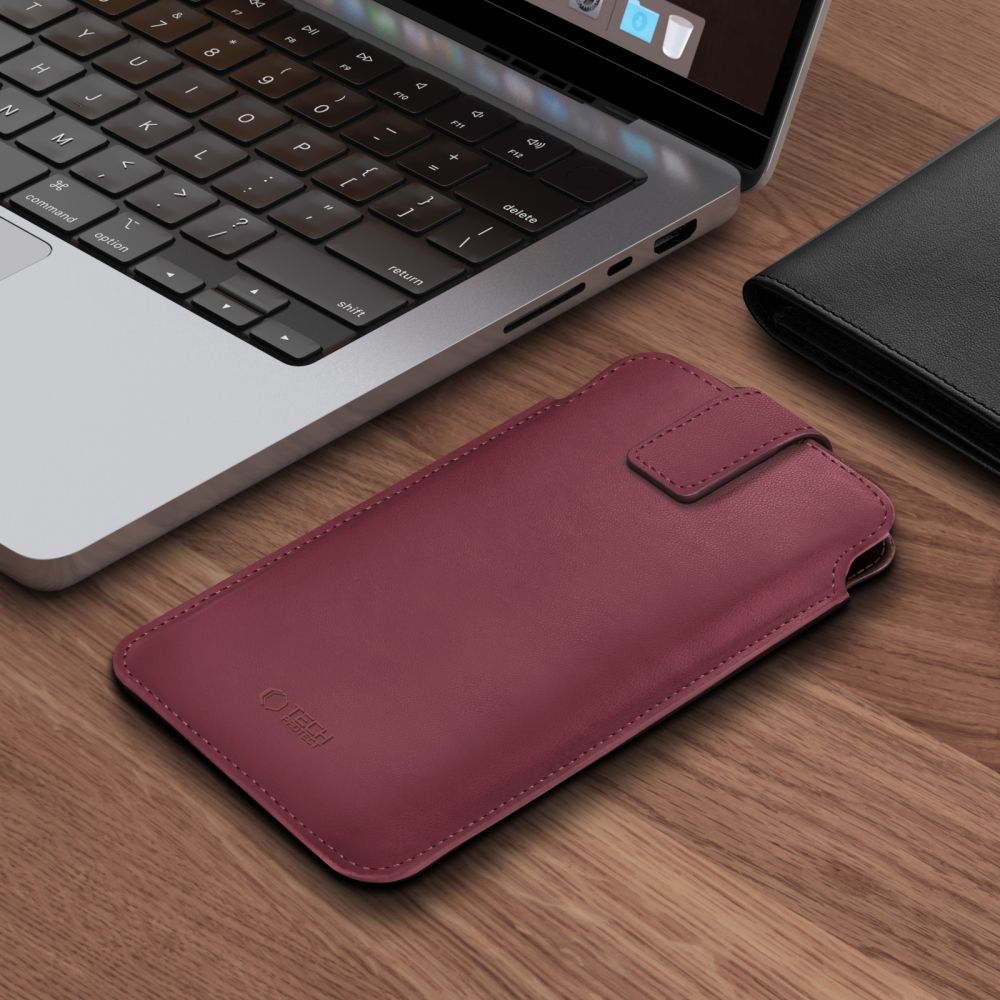 Tech-Protect SM65 case for 6.0-6.9" smartphones - burgundy_3