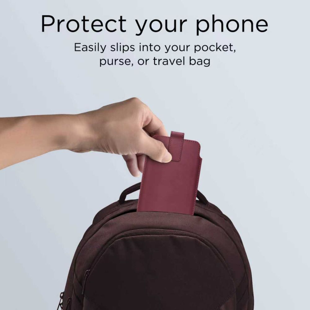 Tech-Protect SM65 case for 6.0-6.9" smartphones - burgundy_4