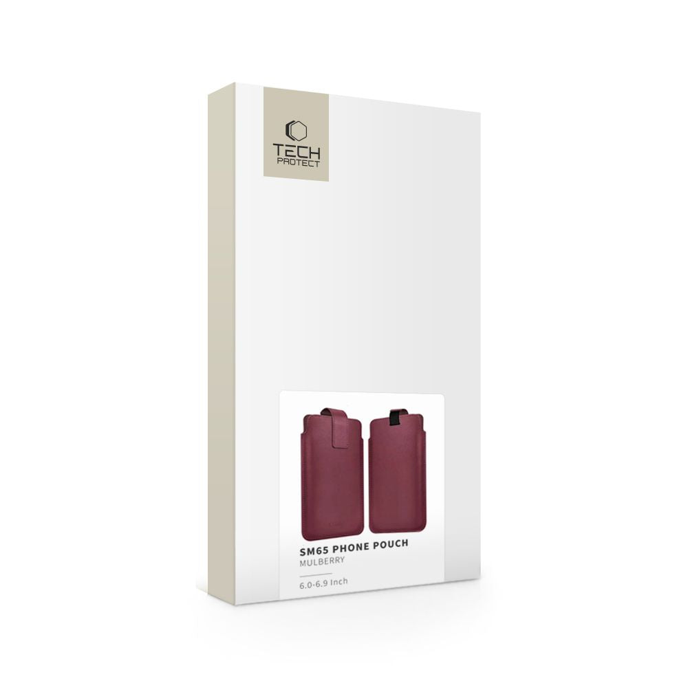 Tech-Protect SM65 case for 6.0-6.9" smartphones - burgundy_5