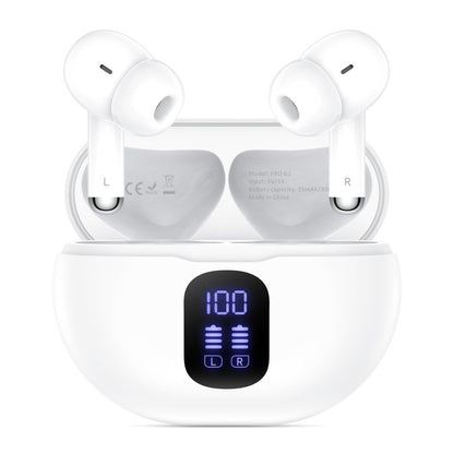Tech-Protect UltraBoost TWS Pro G2 Headphones - White_1