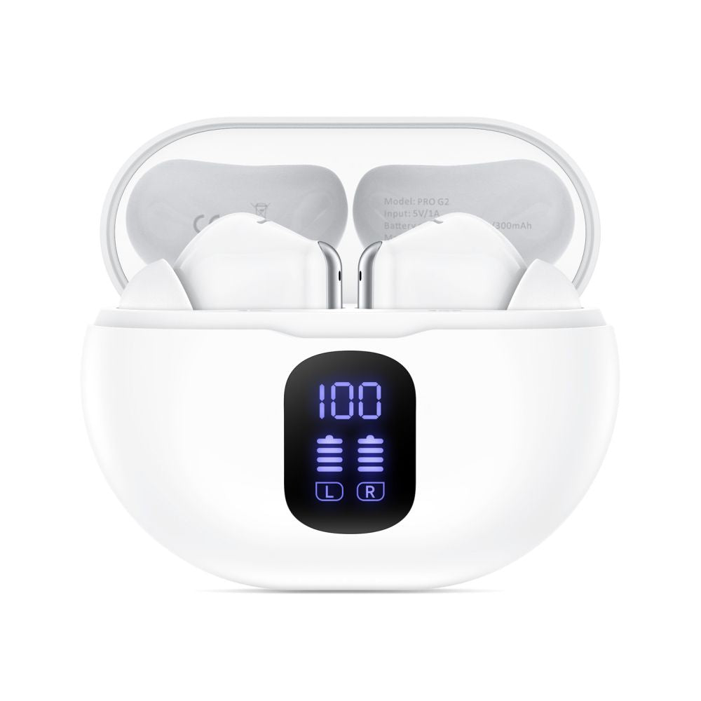 Tech-Protect UltraBoost TWS Pro G2 Headphones - White_2