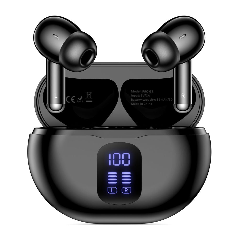 Tech-Protect UltraBoost TWS Pro G2 Headphones - Black_1