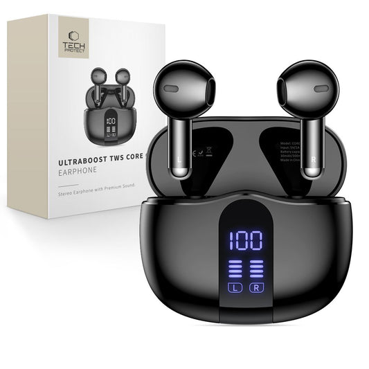 Tech-Protect UltraBoost TWS Core G2 Headphones - Black_0