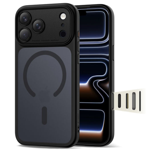 Tech-Protect Magpeak Magsafe CC Case for iPhone 17 Pro Max - Matte Black_0